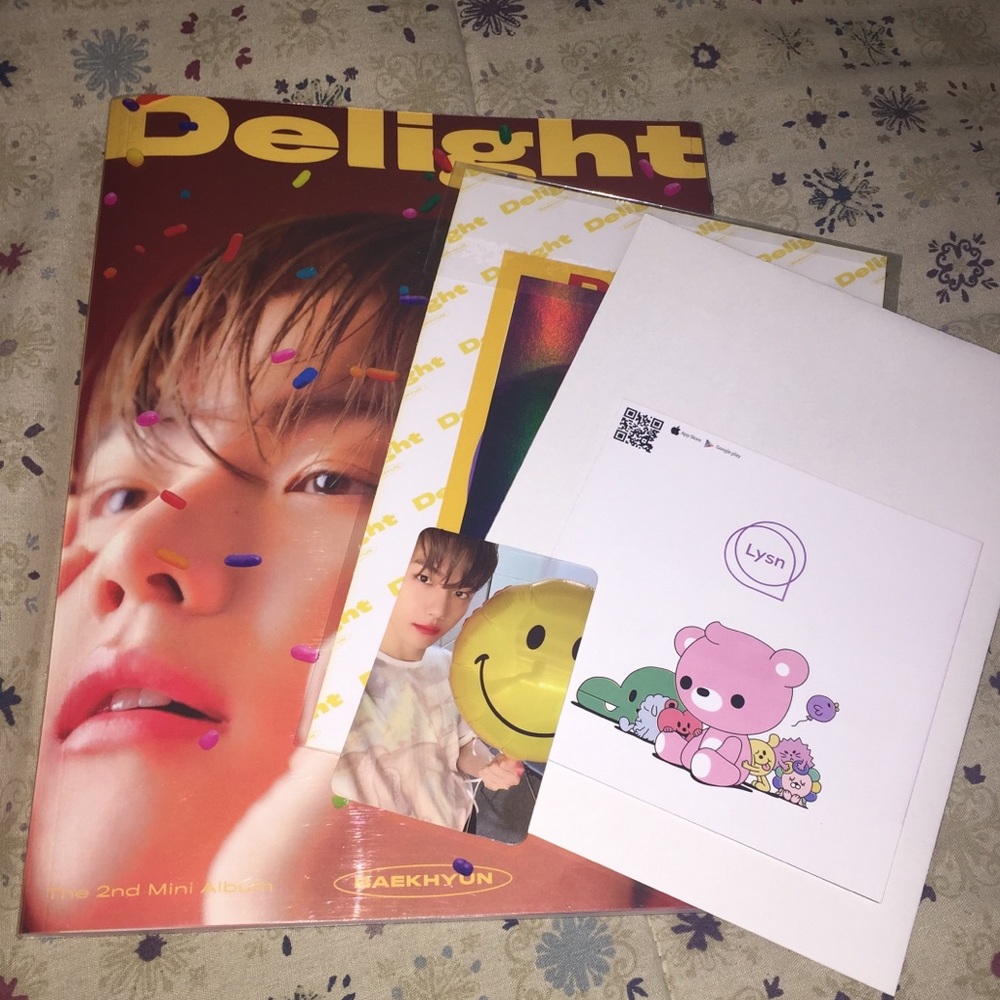BAEKHYUN 2ND MINI ALBUM DELIGHT (HONEY VERSION)